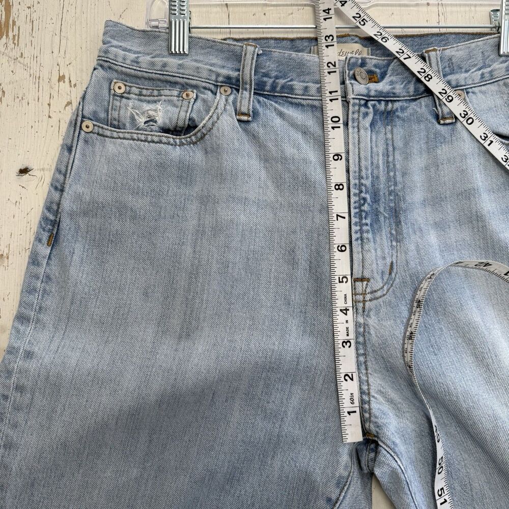 Madewell The Perfect Vintage Summer Jeans Fitzgerald Light Wash High Rise Sz 32 - Picture 10 of 14